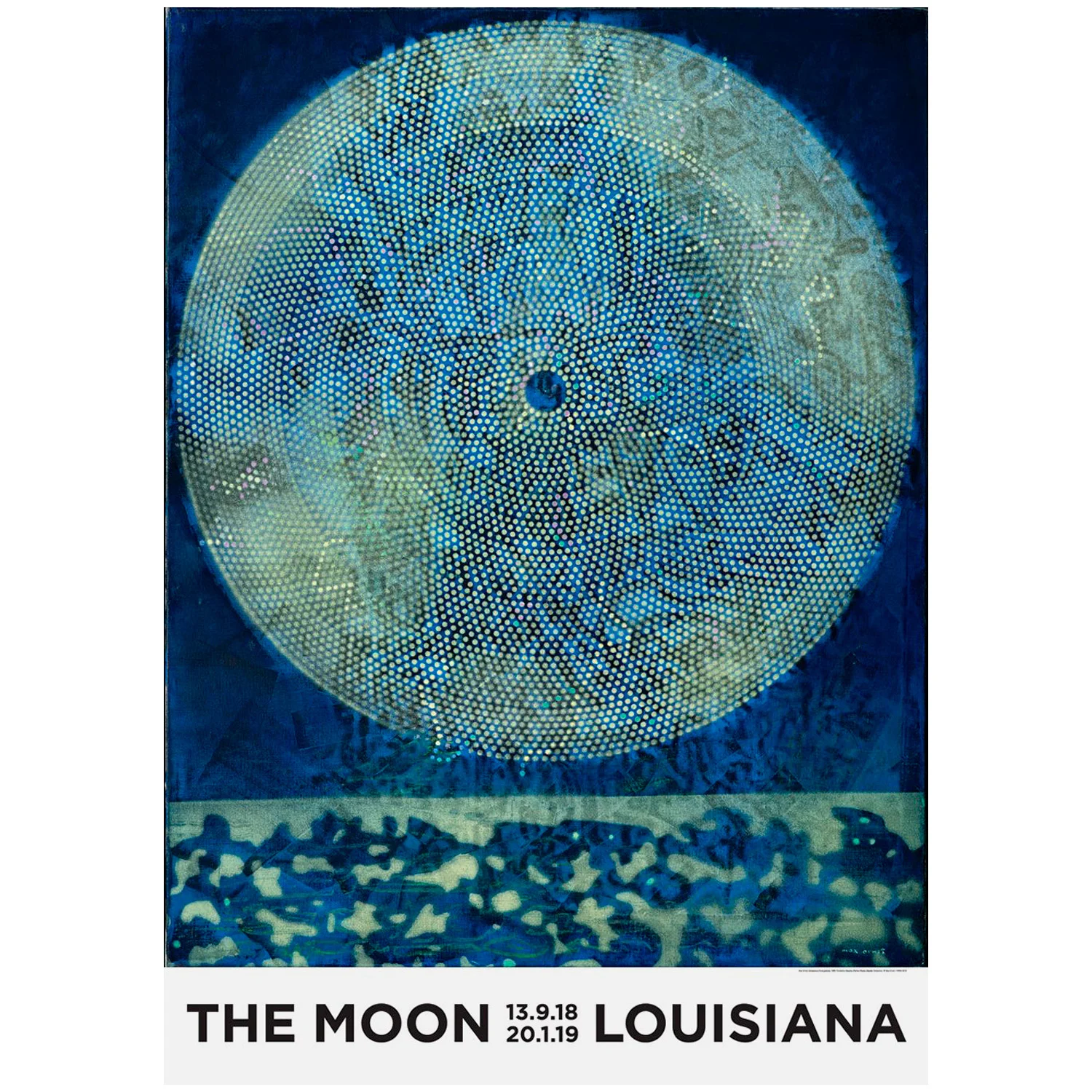 Max Ernst - The Moon 1969, A0 poster
