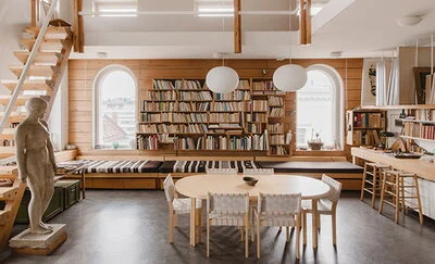 Visiting Tove Jansson's studio in Helsinki